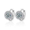 1 CT Luxe Moissanite Huggies