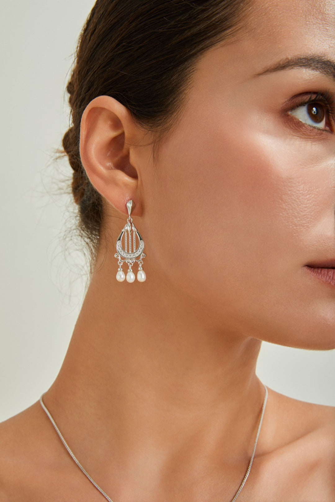 Lyre Natural Pearl S925 Jewelry Collection