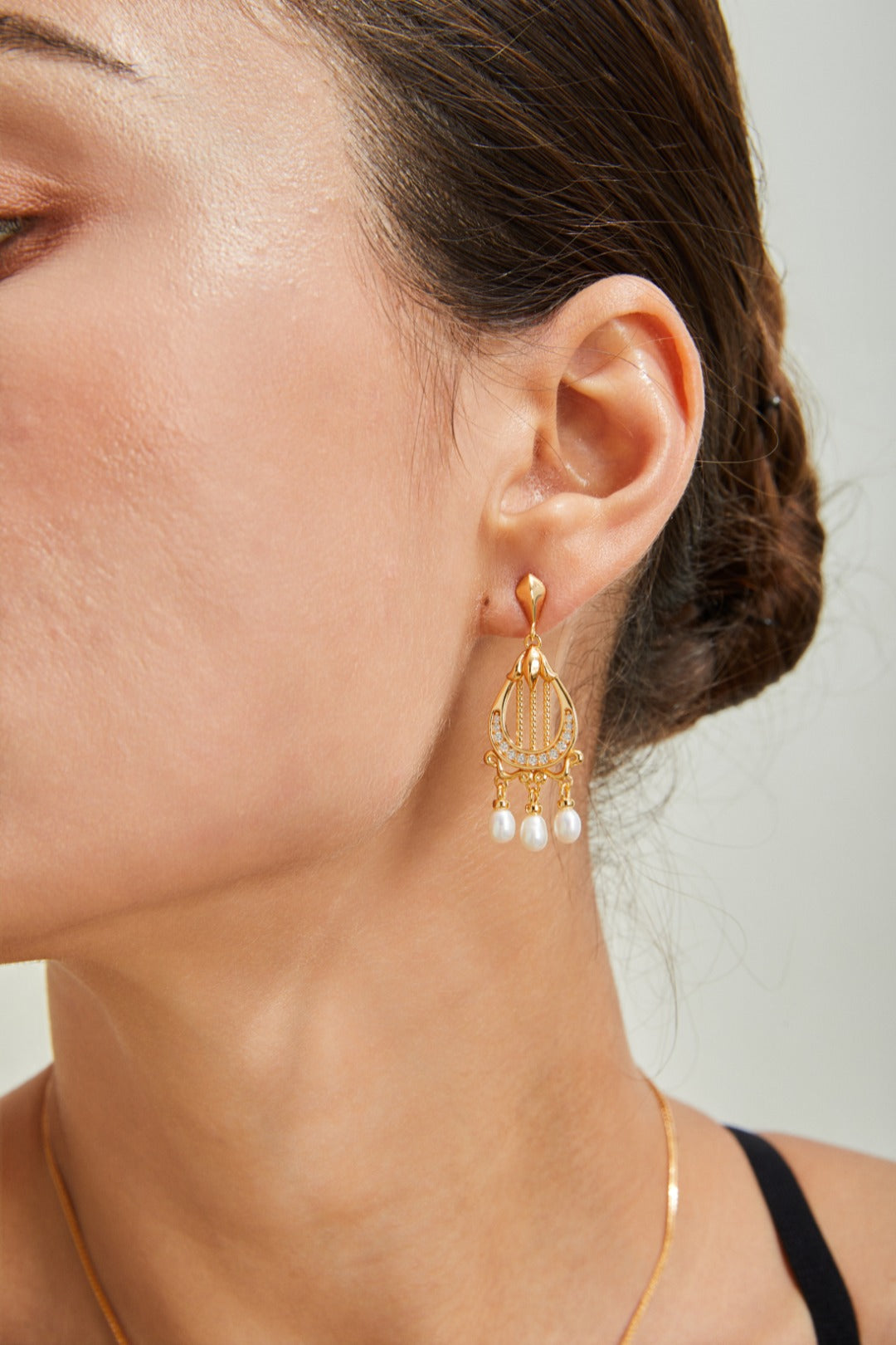 Lyre Natural Pearl S925 Jewelry Collection