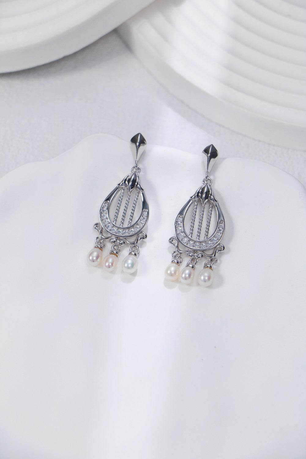 Lyre Natural Pearl S925 Jewelry Collection