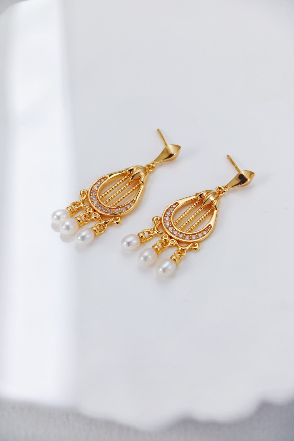 Lyre Natural Pearl S925 Jewelry Collection