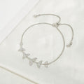 100Minimalist Mermaid Tail Gold Charm Bracelet