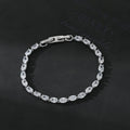 116-117Luxury Full-Pavé Round Photo Medallion Bracelet