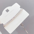 94Minimalist Gold Disc Charm Bracelet