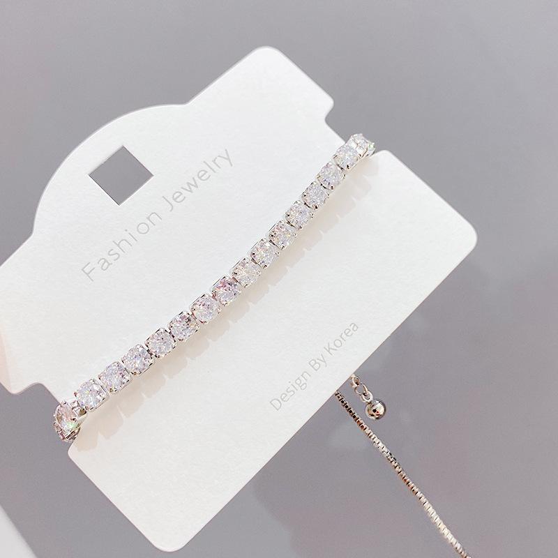 94Minimalist Gold Disc Charm Bracelet