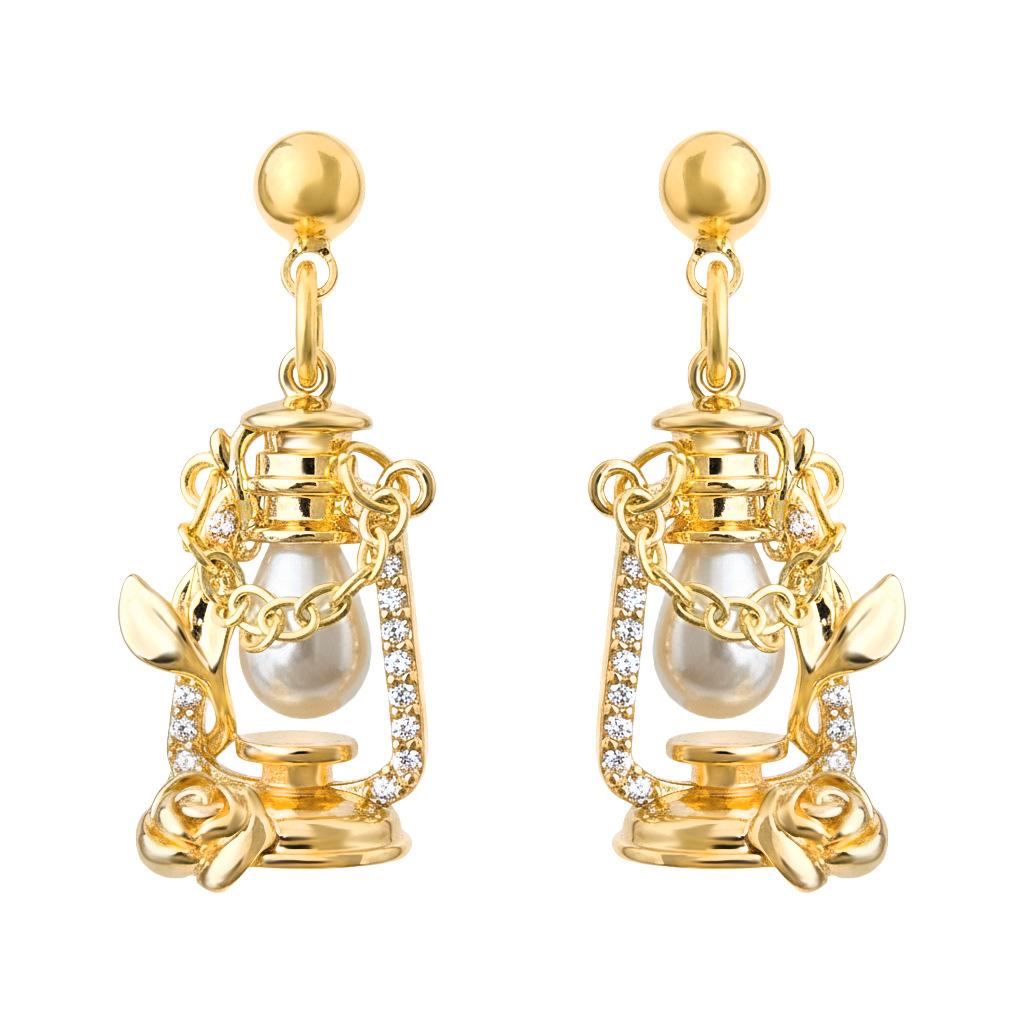 Elegant Vintage Pearl Tassel Drop Earrings