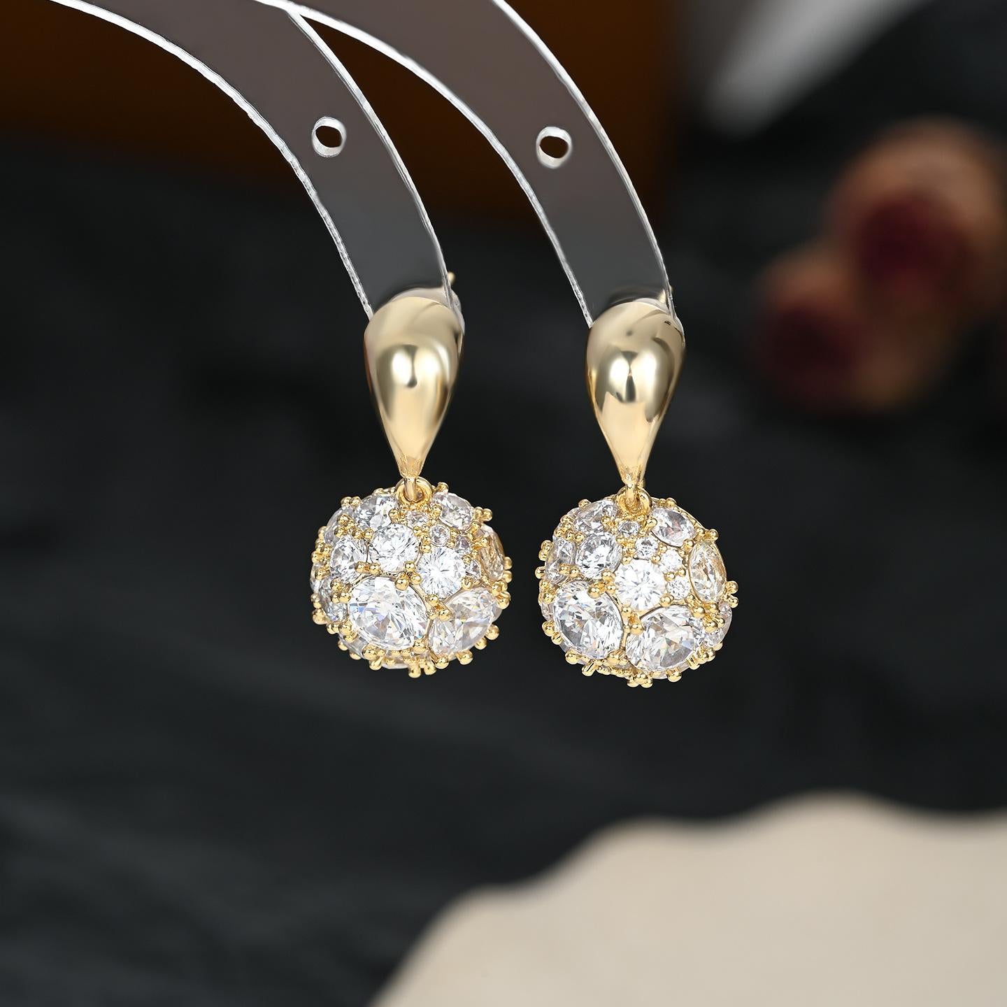 133-134French Vintage Drop Earrings