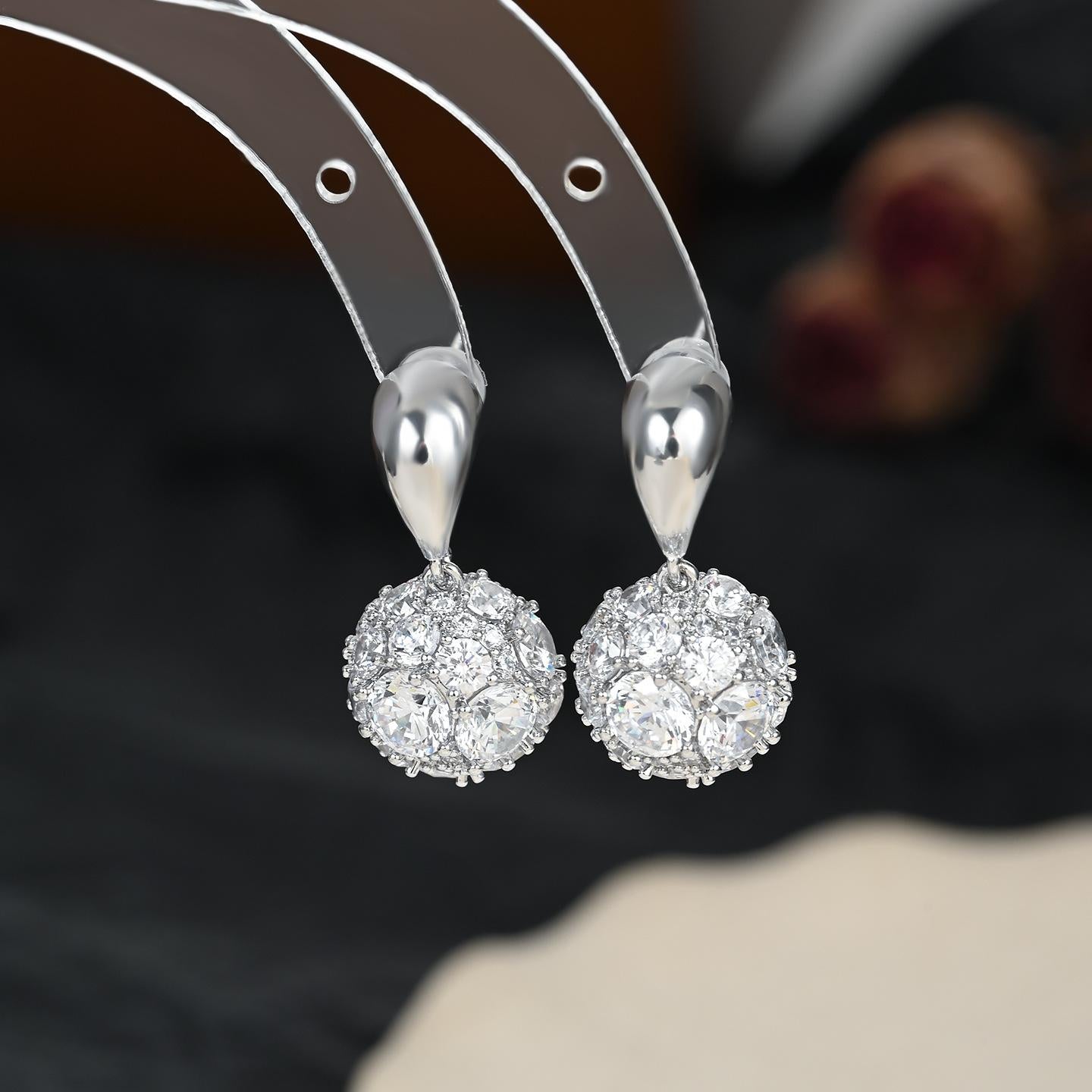 133-134French Vintage Drop Earrings